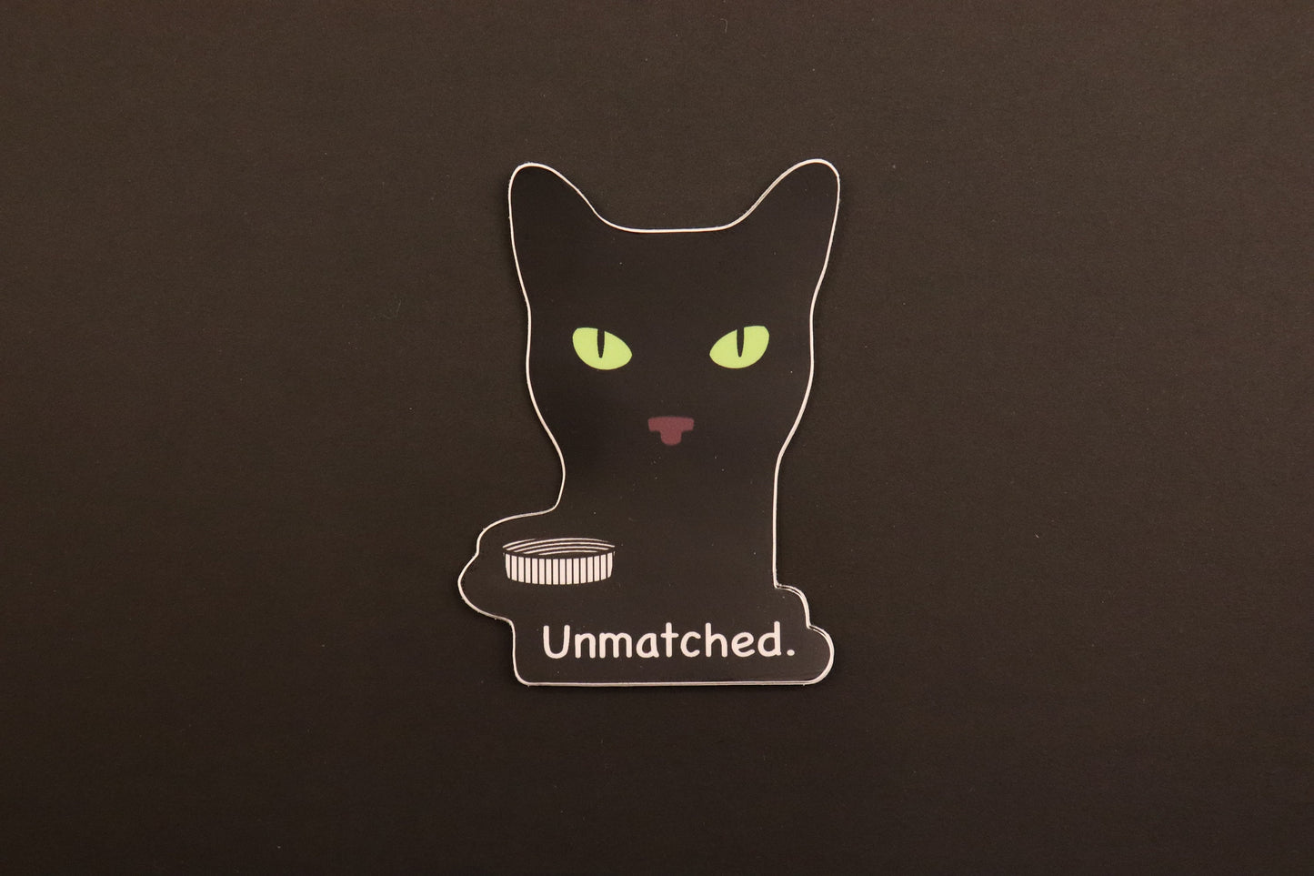 Black cat vinyl stickers for cat lovers stickers black cat funny stickers black cat owners of black cats silly stickers black cats lover