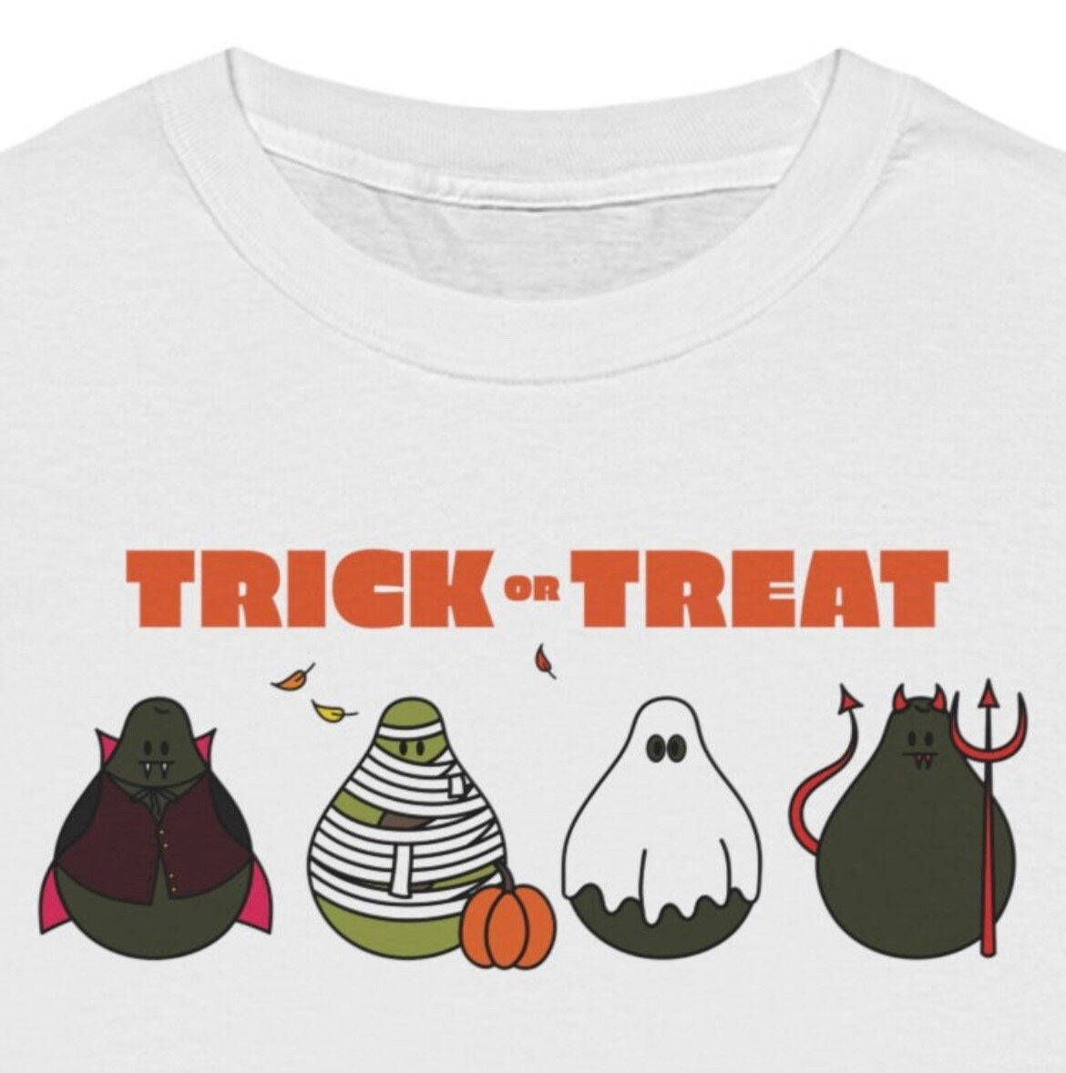 Avocado, Cute Avocado Halloween Shirt, Spooky Avocado T Shirt, Avocado Shirt, Trick or Treat Shirt, Cute Avocado, Halloween Tee, Funny Shirt