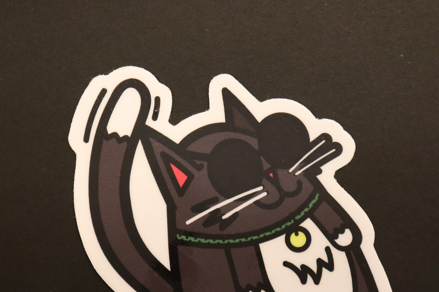 Cat Sticker, Pet Scrapbooking, Vinyl Cat, Funny Cat Decals, Animal Decal, Cat Stickers Laptop, Waterproof Vinyl Stickers, Cool Cat