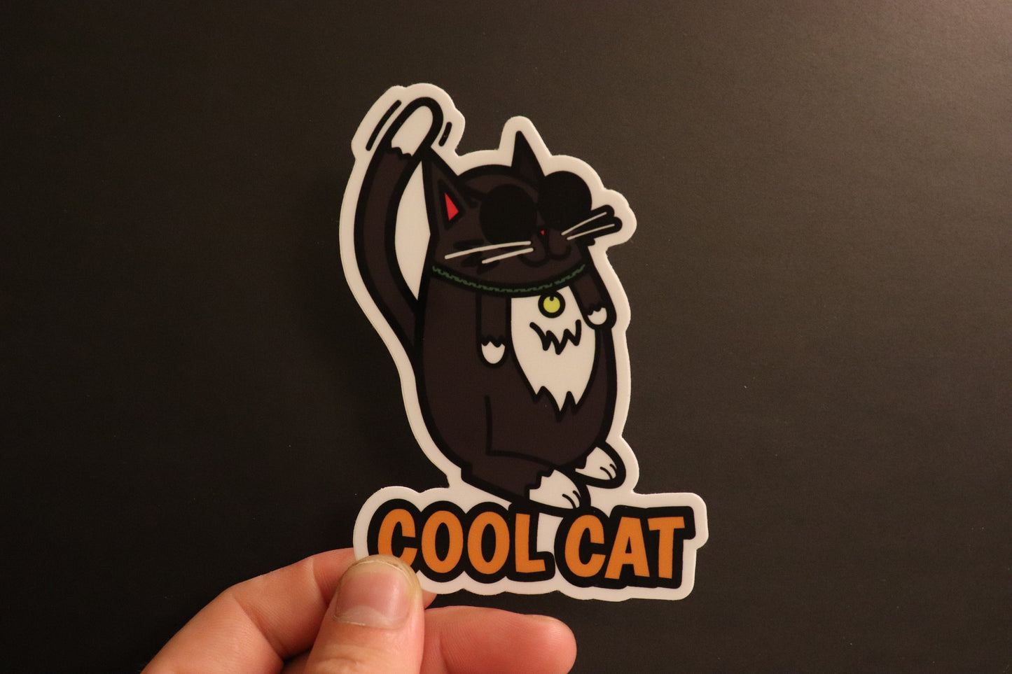 Holographic Cat Stickers For Cat Lovers Die Cut Stickers for Hydroflask Cat Stickers Meme Zoomies Cat Funny Cat Sticker Gifts for Friends