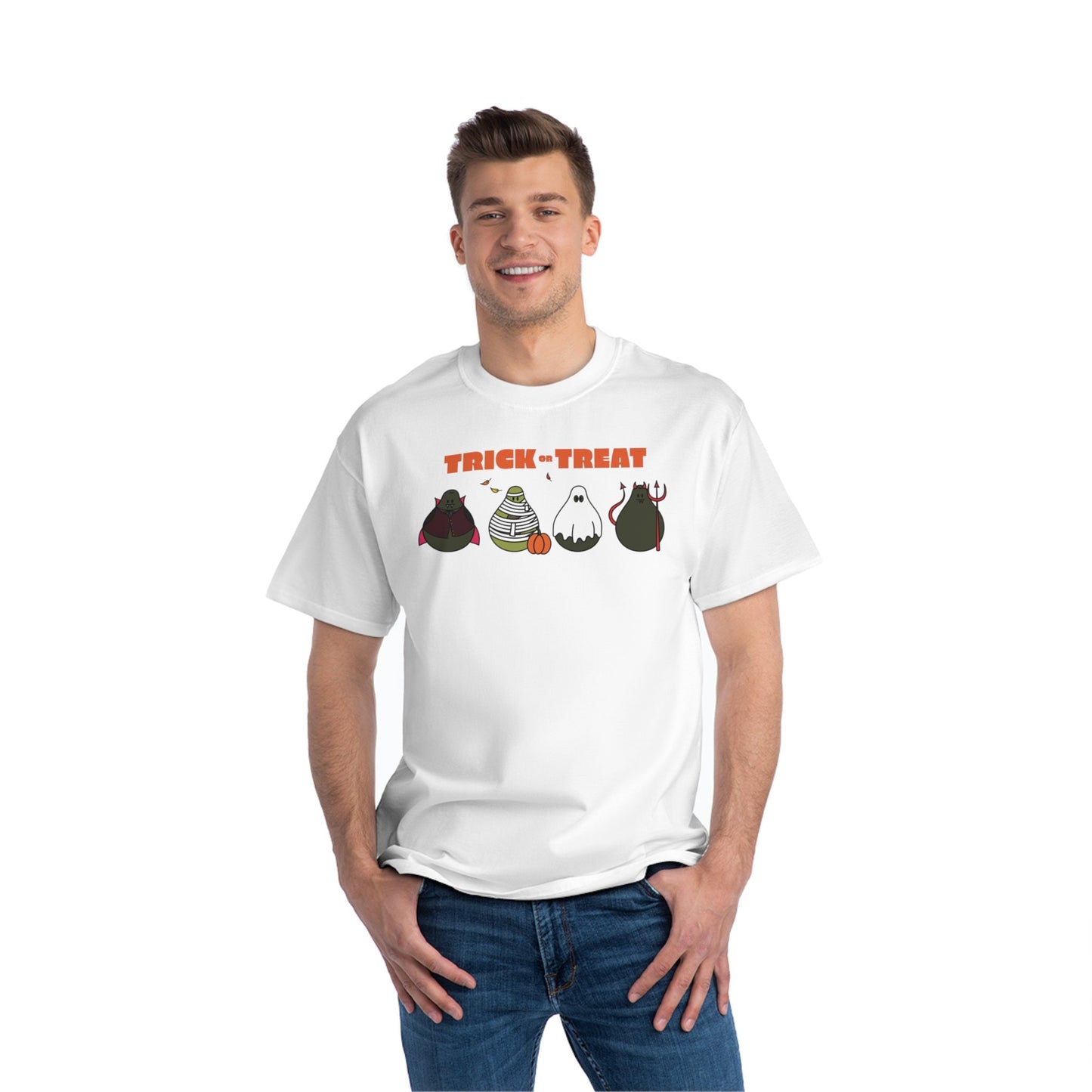 Avocado, Cute Avocado Halloween Shirt, Spooky Avocado T Shirt, Avocado Shirt, Trick or Treat Shirt, Cute Avocado, Halloween Tee, Funny Shirt