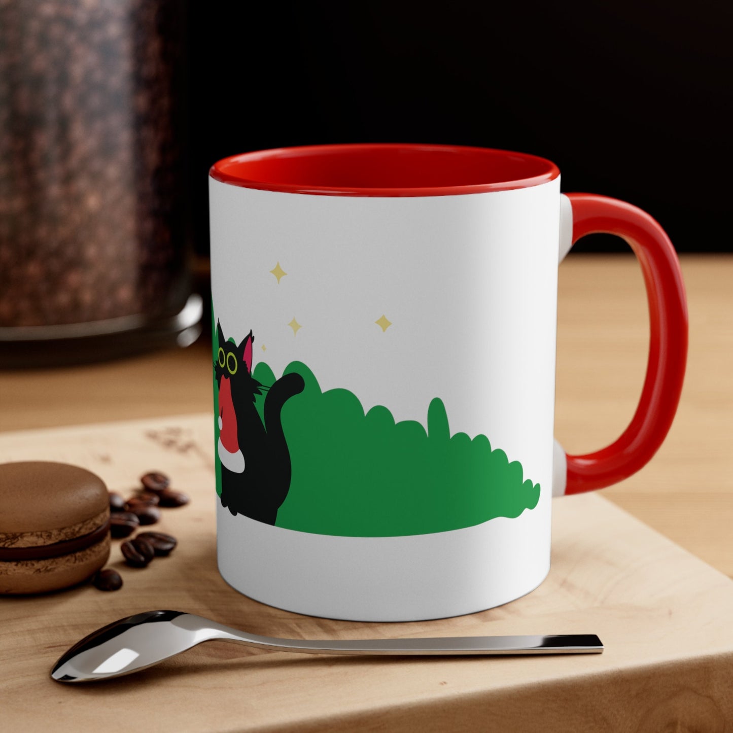 Cup Cat, Cats Mug Funny, Christmas Cat, Cat Holiday Gift, Cat Mug, Ceramic Cat Mug,Christmas Coffee Gift, Zoomies, Animal Lover Mug