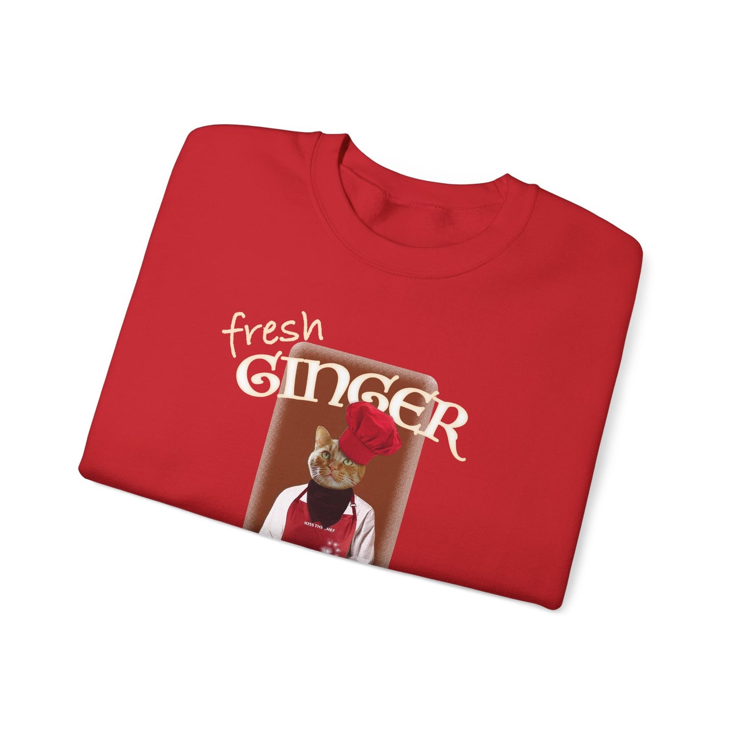 Cat Gildan Sweatshirt,Cat Baking Sweater,Cat Biscuits Sweater,Sweatshirt for Cat Owners,Funny Animal Sweater, Cat Biscuit Maker, Cute Cat